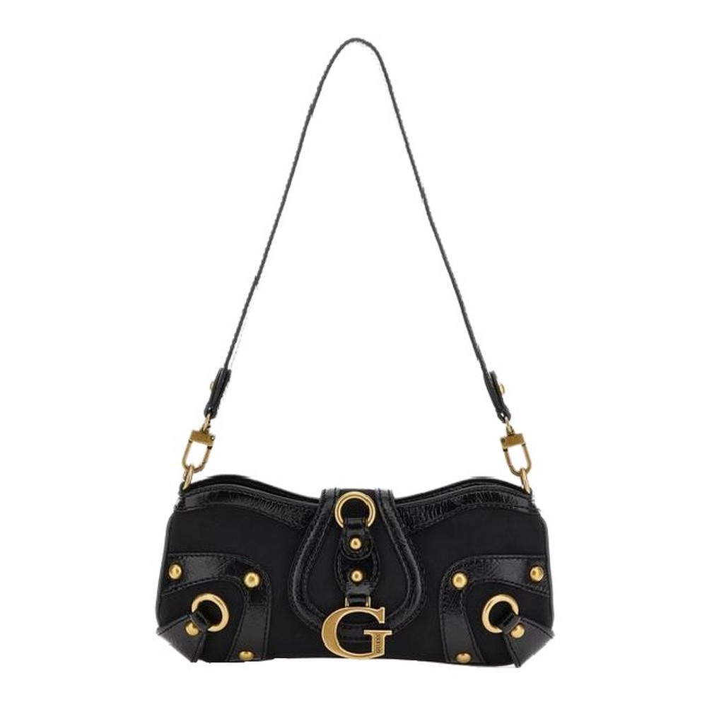 GUESS GLOSS VINTAGE ΤΣΑΝΤΑ ΓΥΝΑΙΚΕΙΑ BLACK