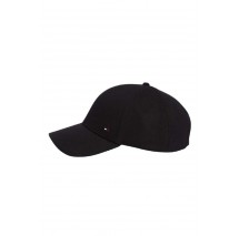 TOMMY HILFIGER 6 PANEL MELTON CAP ΚΑΠΕΛΟ ΑΝΔΡΙΚΟ BLACK