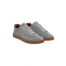 TOMMY HILFIGER LO LUX SUEDE SNEAKER ΠΑΠΟΥΤΣΙΑ ΑΝΔΡΙΚΟ GREY