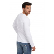 GUESS CORE T-SHIRT ΜΠΛΟΥΖΑ  ΑΝΔΡΙΚΗ WHITE