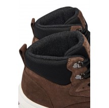 TOMMY HILFIGER SDE WARM HYBRID CHUKKA ΠΑΠΟΥΤΣΙ ΑΝΔΡΙΚΟ BROWN