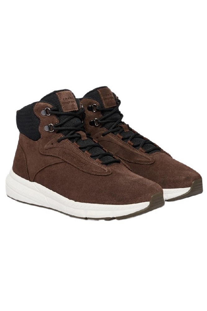 TOMMY HILFIGER SDE WARM HYBRID CHUKKA ΠΑΠΟΥΤΣΙ ΑΝΔΡΙΚΟ BROWN
