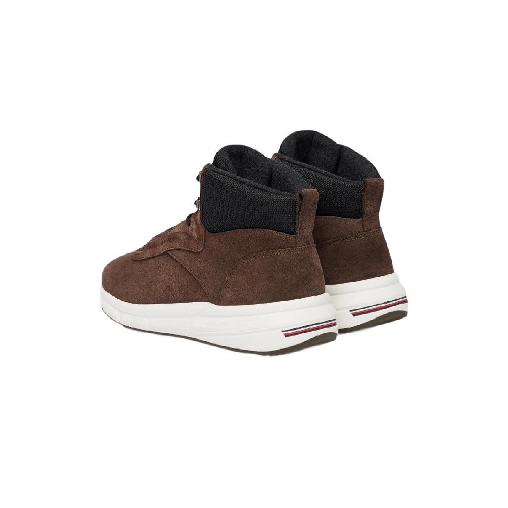 TOMMY HILFIGER SDE WARM HYBRID CHUKKA ΠΑΠΟΥΤΣΙ ΑΝΔΡΙΚΟ BROWN