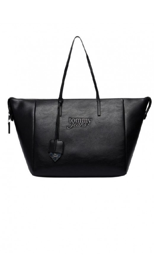TOMMY JEANS BOLD TOTE ΤΣΑΝΤΑ ΓΥΝΑΙΚΕΙΑ BLACK