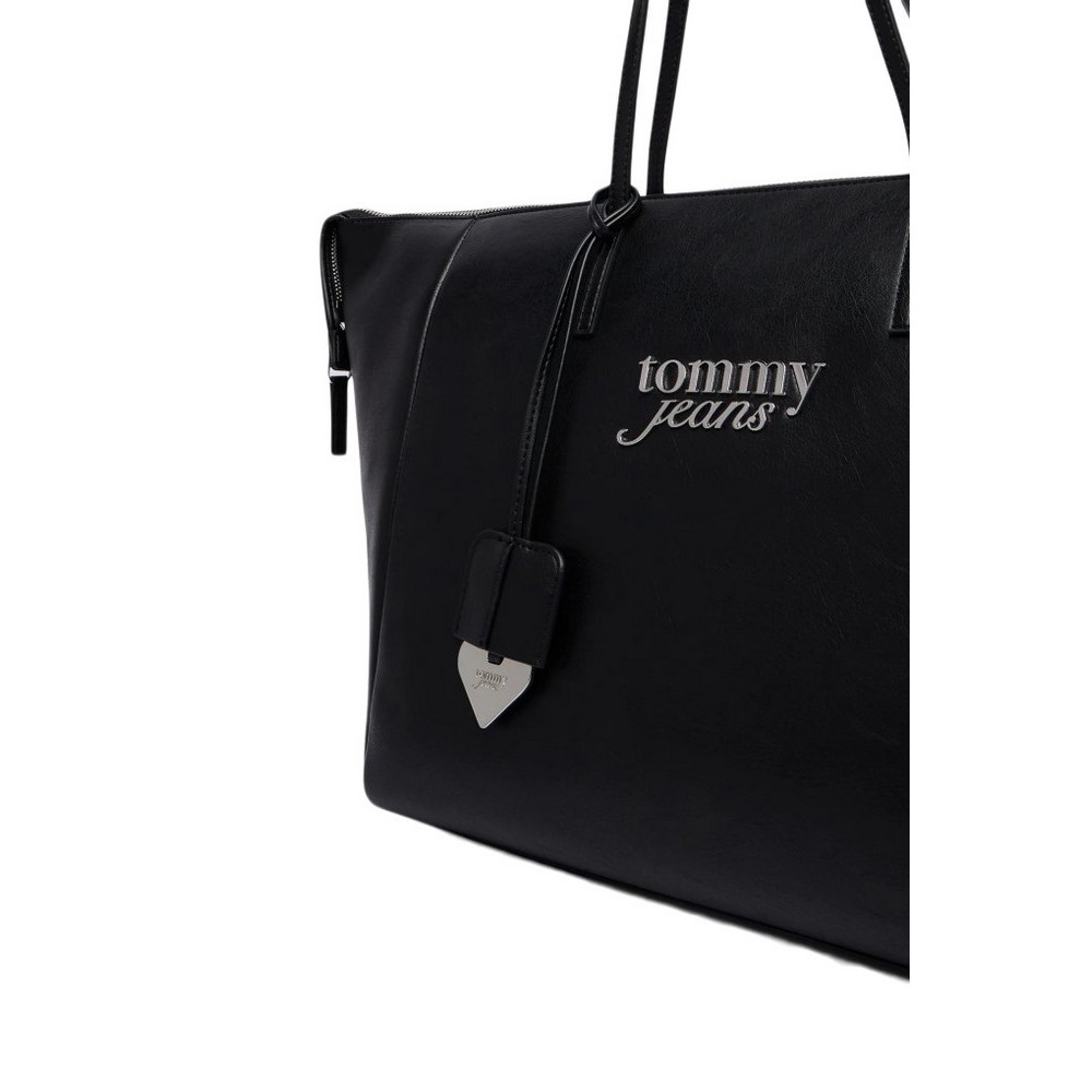 TOMMY JEANS BOLD TOTE ΤΣΑΝΤΑ ΓΥΝΑΙΚΕΙΑ BLACK
