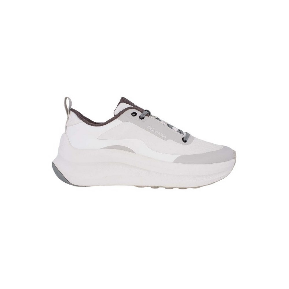 CALVIN KLEIN CHUNKY RUNNER LACEUP MIX AOP ΠΑΠΟΥΤΣΙ ΓΥΝΑΙΚΕΙΟ WHITE/GREY