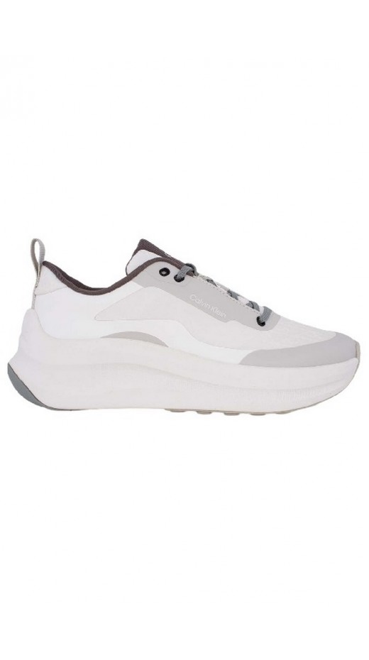 CALVIN KLEIN CHUNKY RUNNER LACEUP MIX AOP ΠΑΠΟΥΤΣΙ ΓΥΝΑΙΚΕΙΟ WHITE/GREY