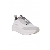 CALVIN KLEIN CHUNKY RUNNER LACEUP MIX AOP ΠΑΠΟΥΤΣΙ ΓΥΝΑΙΚΕΙΟ WHITE/GREY