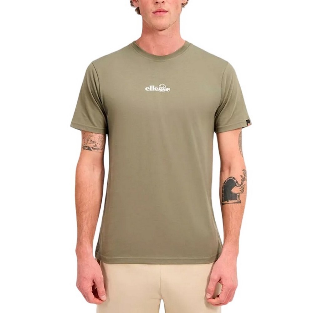 ELLESSE SEASONAL FUNDAMENTALS OLLIO TEE T-SHIRT ΜΠΛΟΥΖΑ ΑΝΔΡΙΚΗ KHAKI