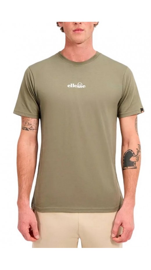 ELLESSE SEASONAL FUNDAMENTALS OLLIO TEE T-SHIRT ΜΠΛΟΥΖΑ ΑΝΔΡΙΚΗ KHAKI