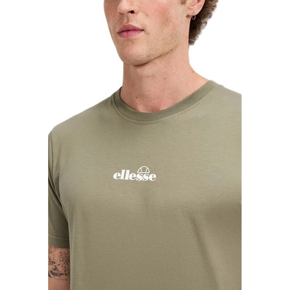 ELLESSE SEASONAL FUNDAMENTALS OLLIO TEE T-SHIRT ΜΠΛΟΥΖΑ ΑΝΔΡΙΚΗ KHAKI