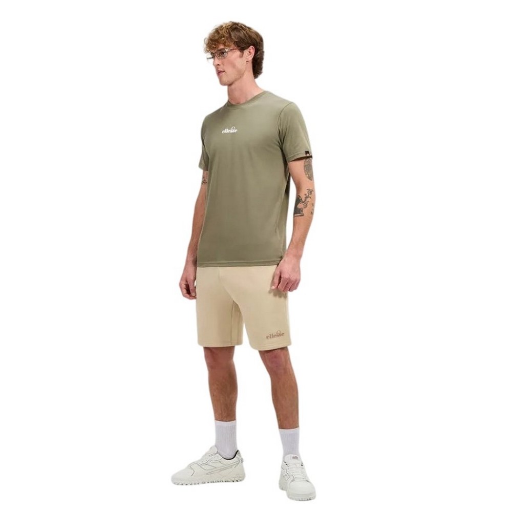 ELLESSE SEASONAL FUNDAMENTALS OLLIO TEE T-SHIRT ΜΠΛΟΥΖΑ ΑΝΔΡΙΚΗ KHAKI