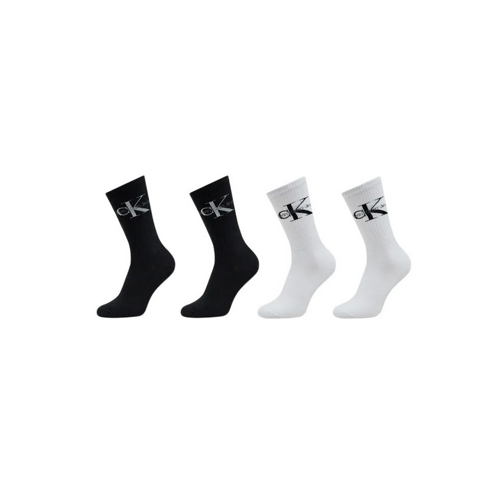 CALVIN KLEIN JEANS CKJ MEN SOCK 4P GIFTBOX ΚΑΛΤΣΕΣ ΑΝΔΡΙΚΕΣ BLACK/WHITE