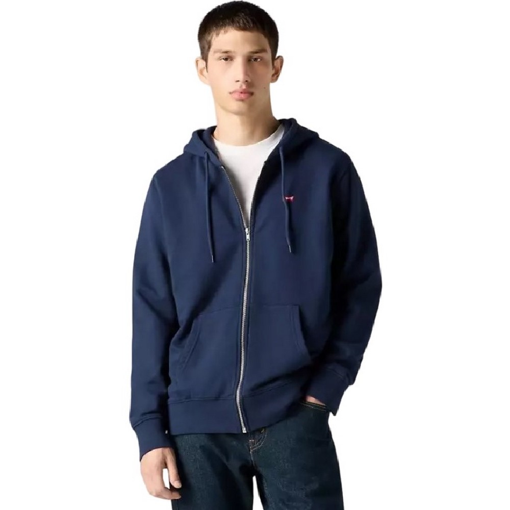 LEVIS THE ORIGINAL HM ZIP UP BLUES ΖΑΚΕΤΑ ΦΟΥΤΕΡ ΑΝΔΡΙΚΗ BLUE