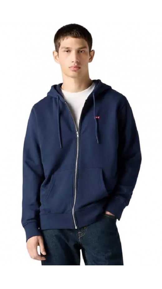 LEVIS THE ORIGINAL HM ZIP UP BLUES ΖΑΚΕΤΑ ΦΟΥΤΕΡ ΑΝΔΡΙΚΗ BLUE