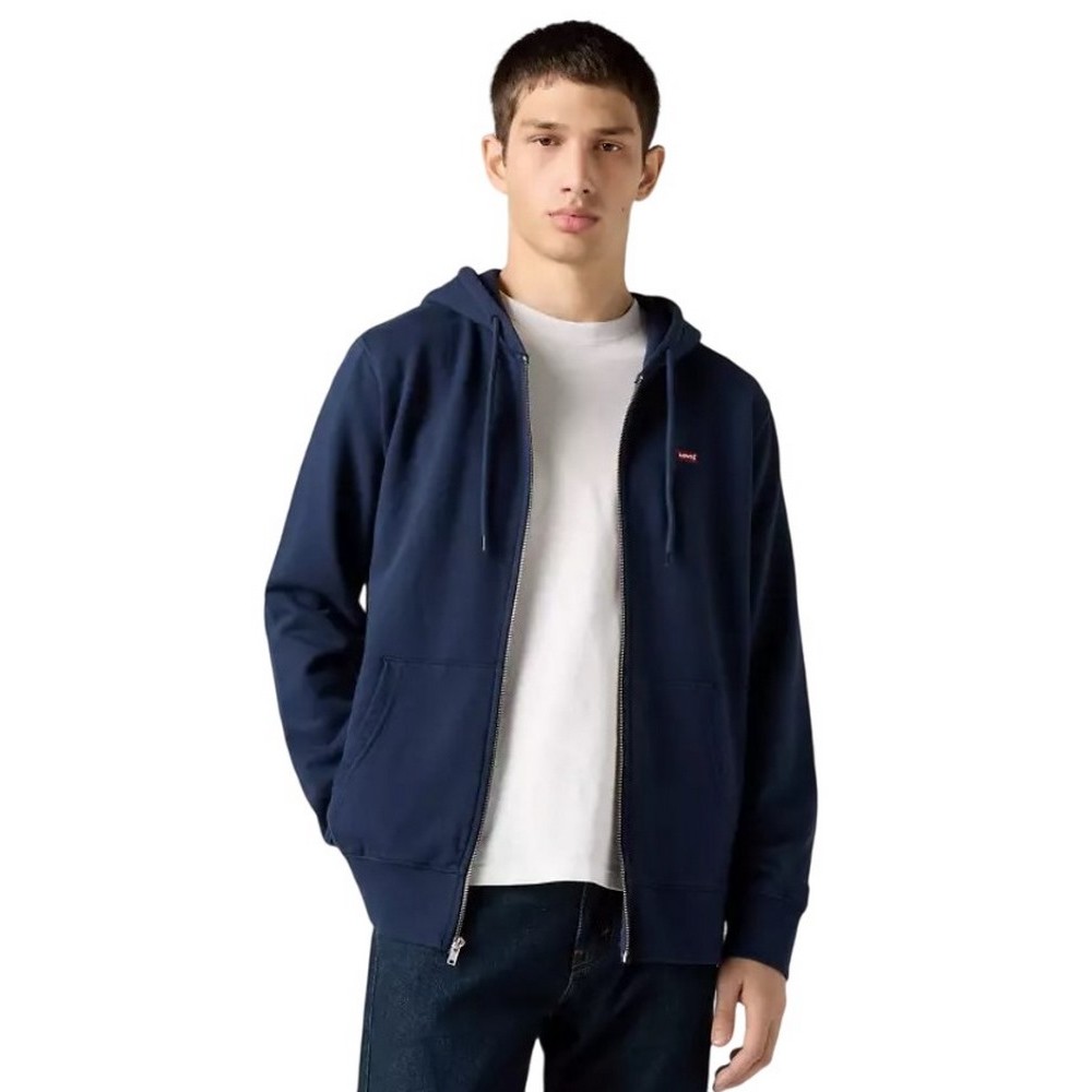 LEVIS THE ORIGINAL HM ZIP UP BLUES ΖΑΚΕΤΑ ΦΟΥΤΕΡ ΑΝΔΡΙΚΗ BLUE