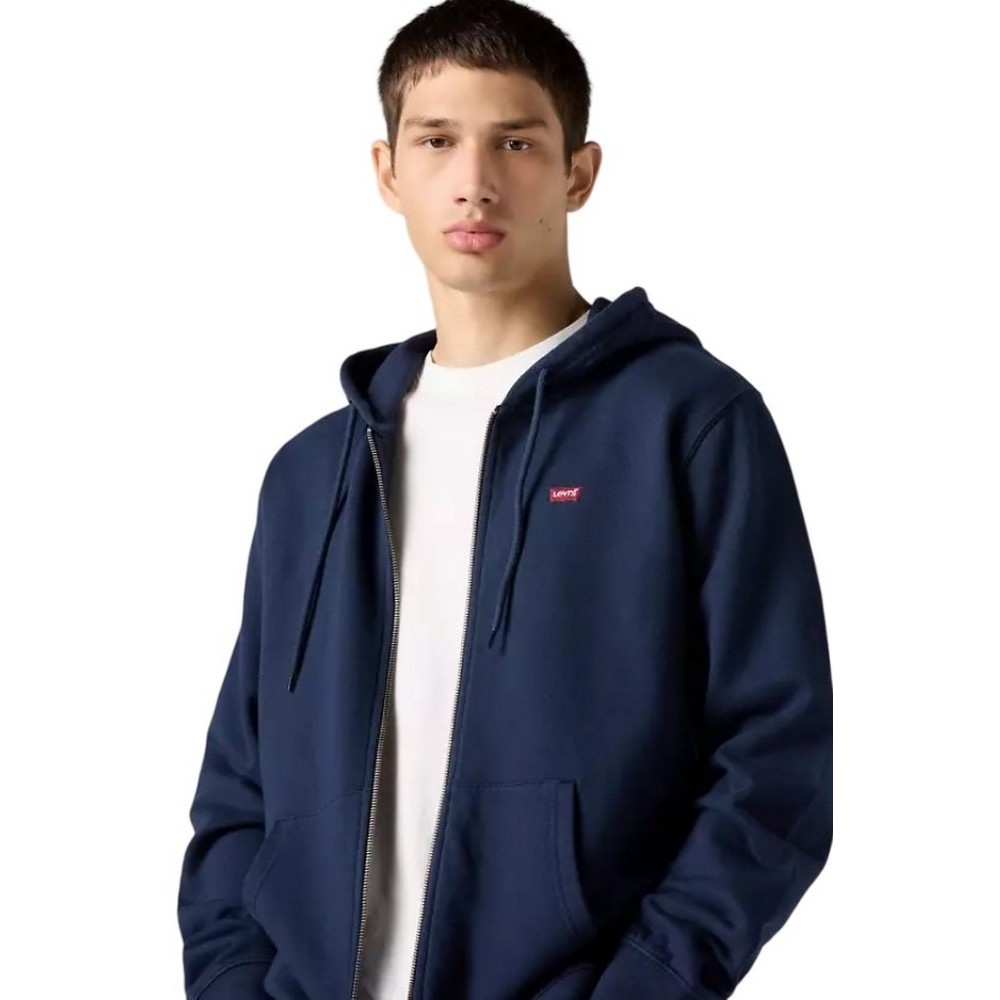 LEVIS THE ORIGINAL HM ZIP UP BLUES ΖΑΚΕΤΑ ΦΟΥΤΕΡ ΑΝΔΡΙΚΗ BLUE