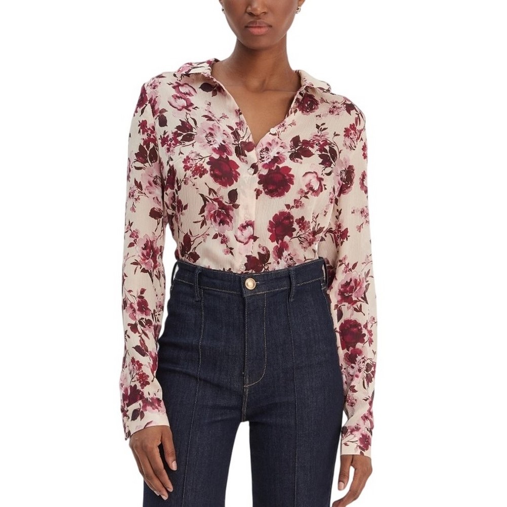 GUESS LS CLOUIS SHIRT ΠΟΥΚΑΜΙΣΟ ΓΥΝΑΙΚΕΙΟ FLORAL