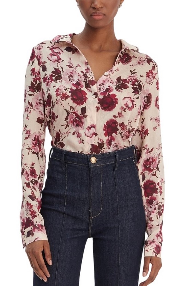 GUESS LS CLOUIS SHIRT ΠΟΥΚΑΜΙΣΟ ΓΥΝΑΙΚΕΙΟ FLORAL