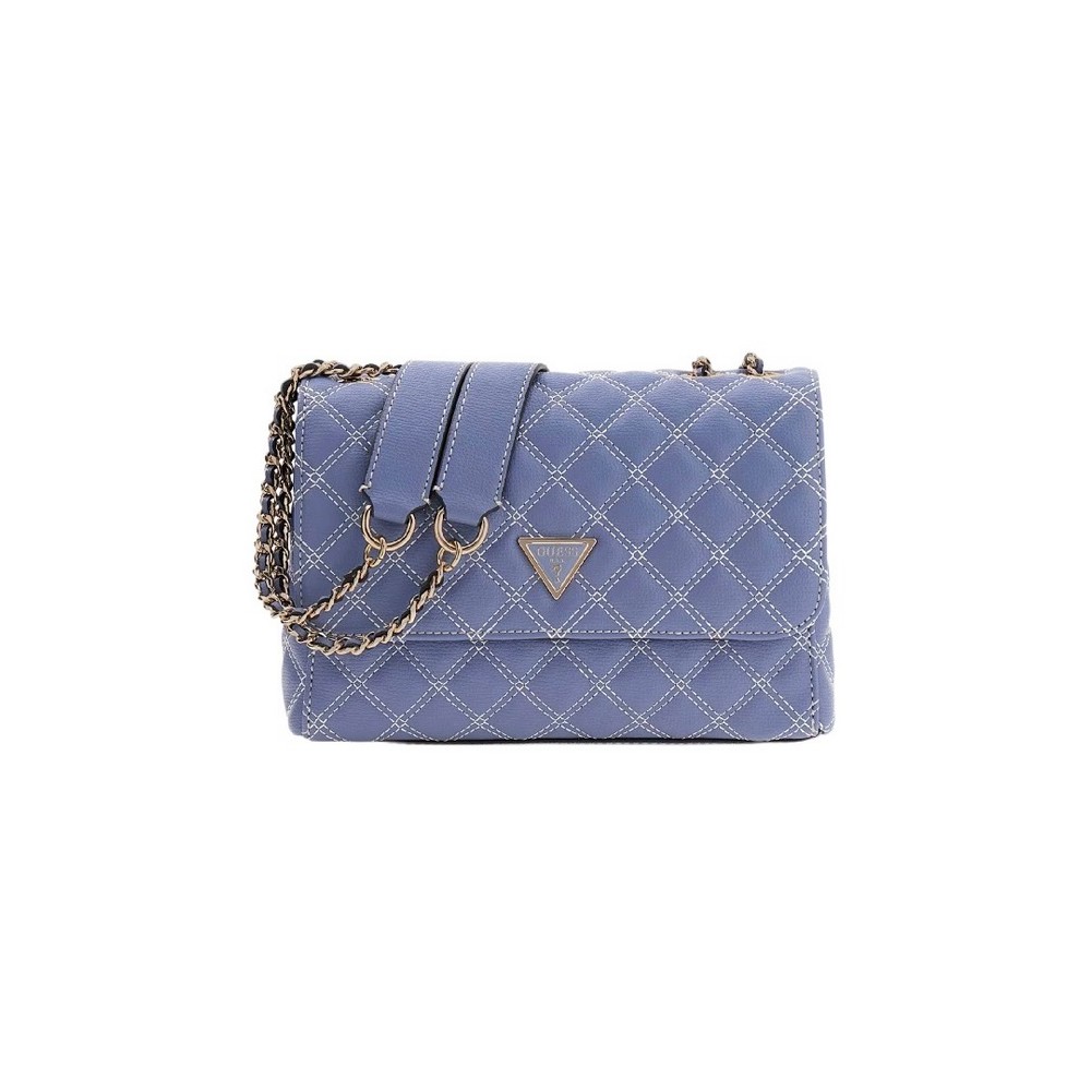 GUESS GIULLY II 2 COMP CNVRTBLE FLAP ΤΣΑΝΤΑ ΓΥΝΑΙΚΕΙΑ BLUE