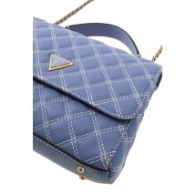 GUESS GIULLY II 2 COMP CNVRTBLE FLAP ΤΣΑΝΤΑ ΓΥΝΑΙΚΕΙΑ BLUE