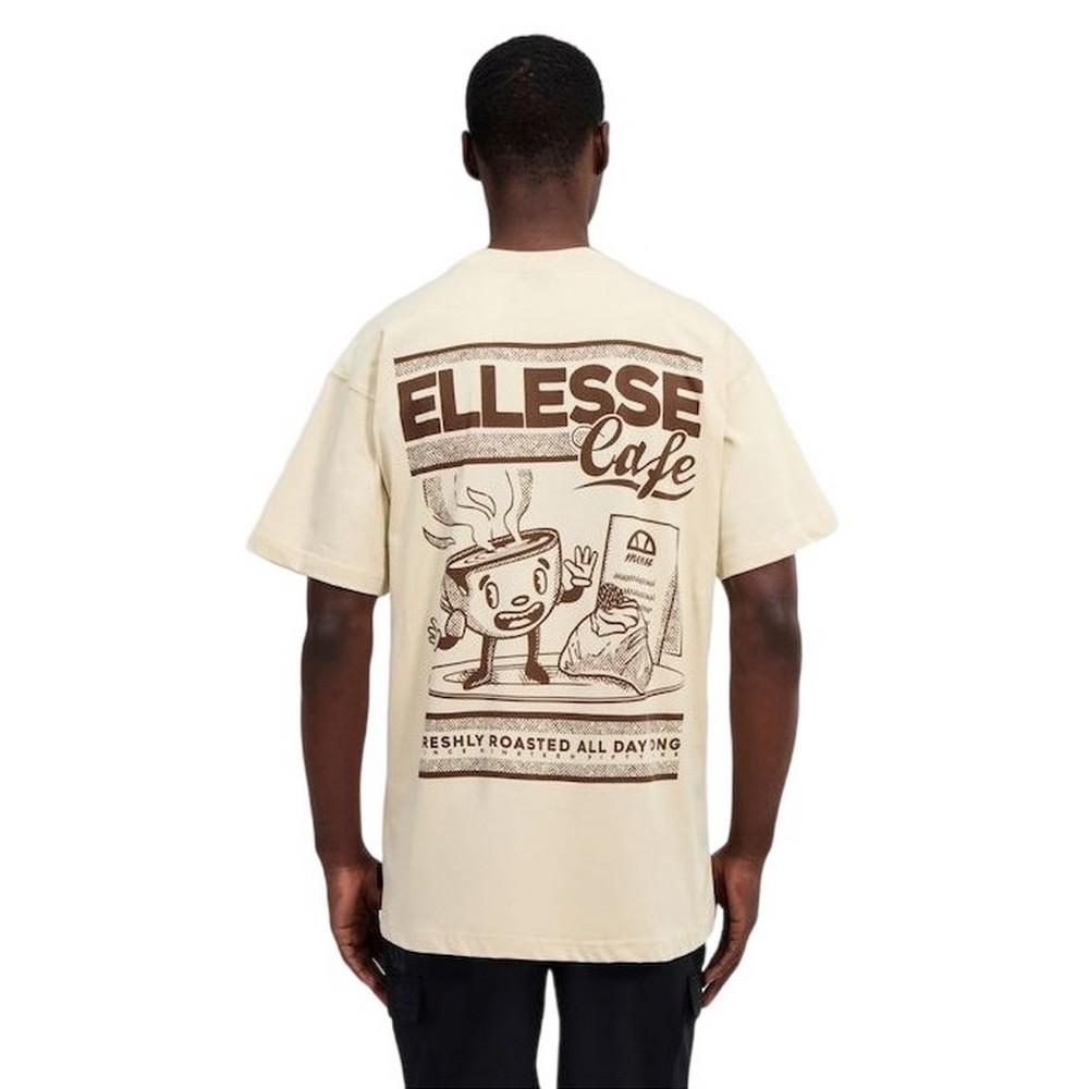 ELLESSE TEES SHORTS MULINI TEE T-SHIRT ΜΠΛΟΥΖΑ ΑΝΔΡΙΚΗ BEIGE