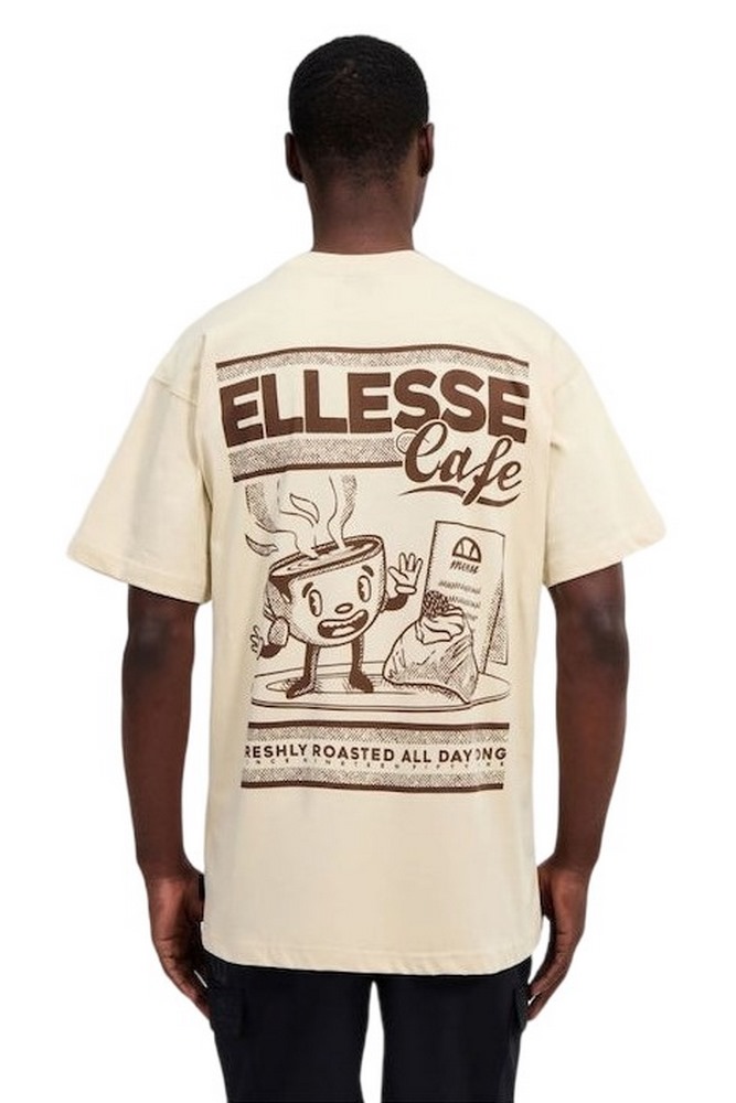 ELLESSE TEES SHORTS MULINI TEE T-SHIRT ΜΠΛΟΥΖΑ ΑΝΔΡΙΚΗ BEIGE