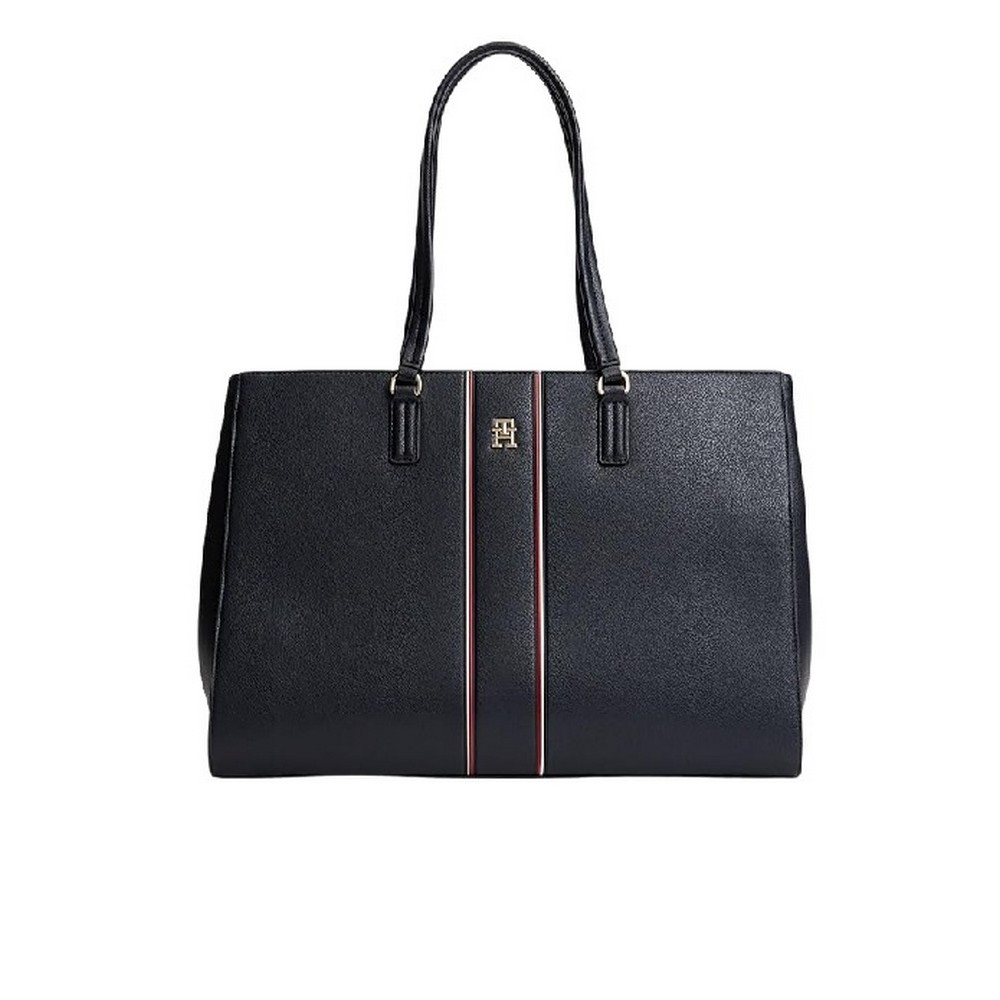 TOMMY HILFIGER DAILY TOTE CORP ΤΣΑΝΤΑ ΓΥΝΑΙΚΕΙΑ NAVY