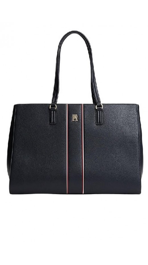 TOMMY HILFIGER DAILY TOTE CORP ΤΣΑΝΤΑ ΓΥΝΑΙΚΕΙΑ NAVY