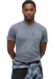 SUPERDRY D2 OVIN CLASSIC ESSENTIAL POCKET TEE T-SHIRT ΜΠΛΟΥΖΑ ΑΝΔΡΙΚΗ BLUE