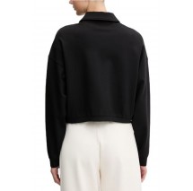 GUESS ANNIE CROP FULL ZIP JACKET ΜΠΟΥΦΑΝ ΓΥΝΑΙΚΕΙΟ BLACK