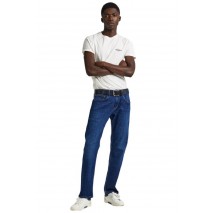 PEPE JEANS LONDON STRAIGHT JEANS ΠΑΝΤΕΛΟΝΙ ΑΝΔΡΙΚΟ BLUΕ DENIM