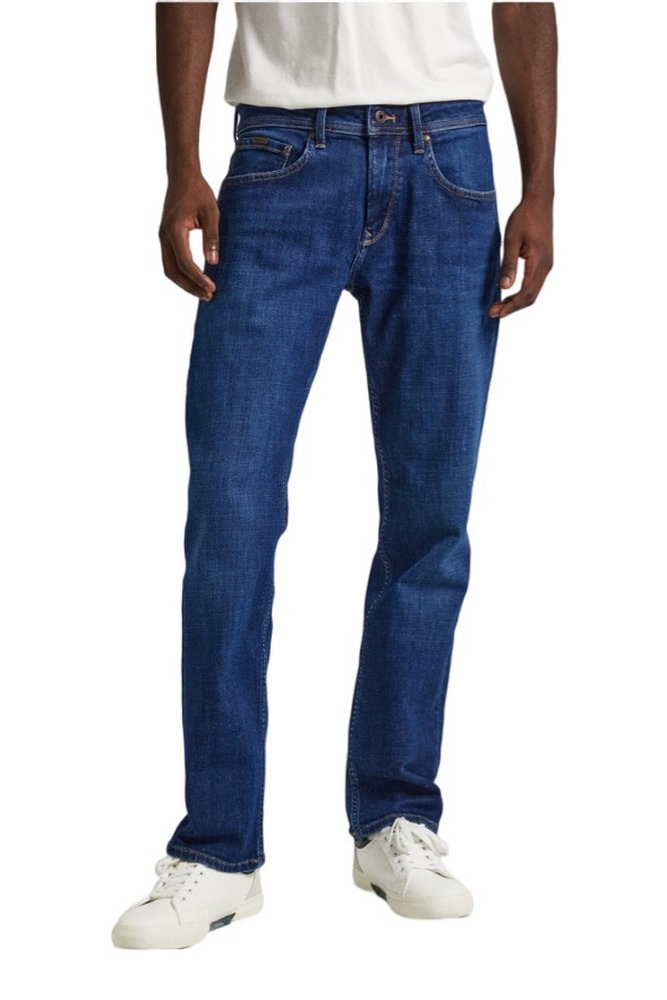 PEPE JEANS LONDON STRAIGHT JEANS ΠΑΝΤΕΛΟΝΙ ΑΝΔΡΙΚΟ BLUΕ DENIM