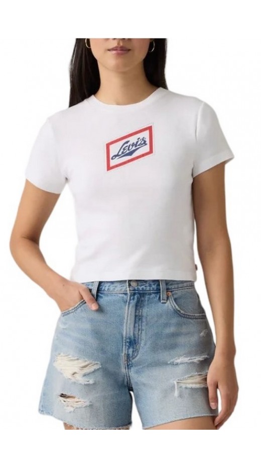 LEVIS GR ESSENTIAL SPORTY TEE T-SHIRT ΜΠΛΟΥΖΑ ΓΥΝΑΙΚΕΙΑ WHITE