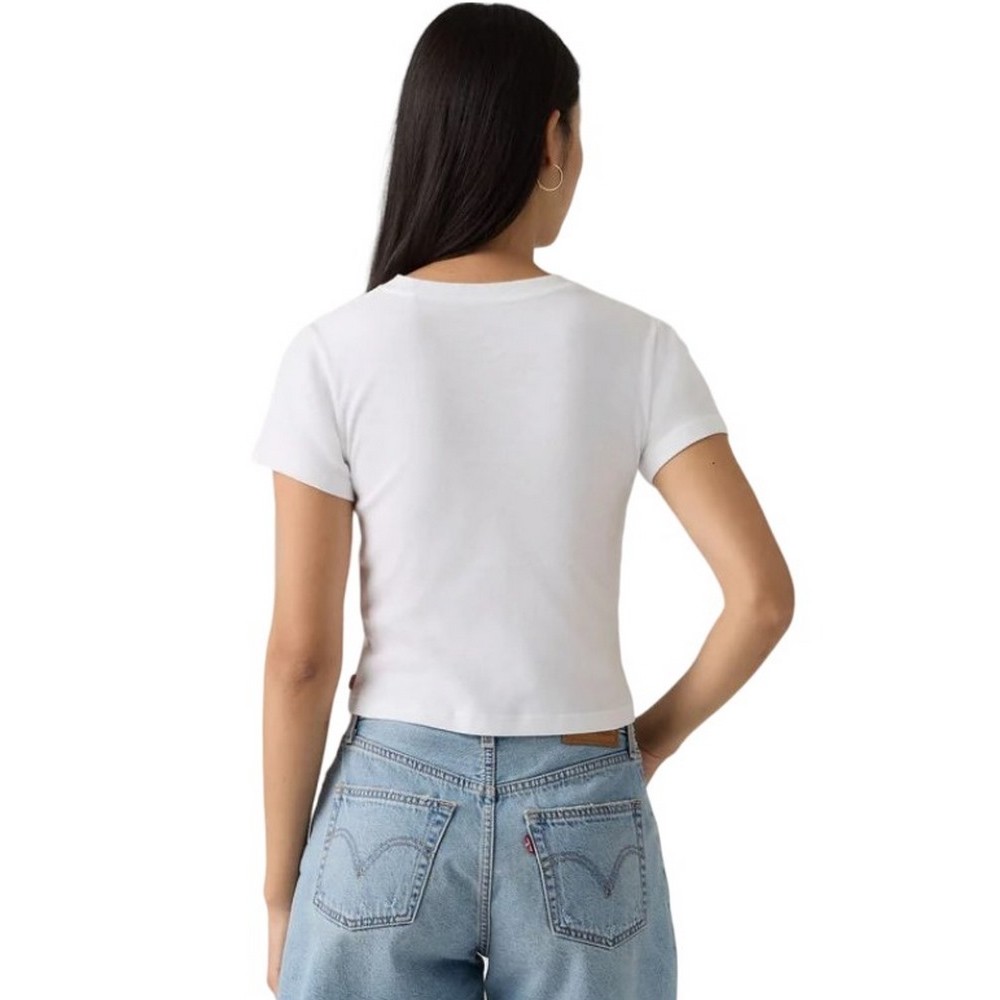 LEVIS GR ESSENTIAL SPORTY TEE T-SHIRT ΜΠΛΟΥΖΑ ΓΥΝΑΙΚΕΙΑ WHITE