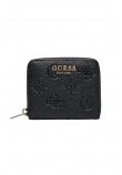 GUESS CRESIDIA II SLG SML ZIP AROUND ΠΟΡΤΟΦΟΛΙ ΓΥΝΑΙΚΕΙΟ BLACK