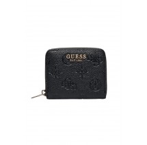 GUESS CRESIDIA II SLG SML ZIP AROUND ΠΟΡΤΟΦΟΛΙ ΓΥΝΑΙΚΕΙΟ BLACK
