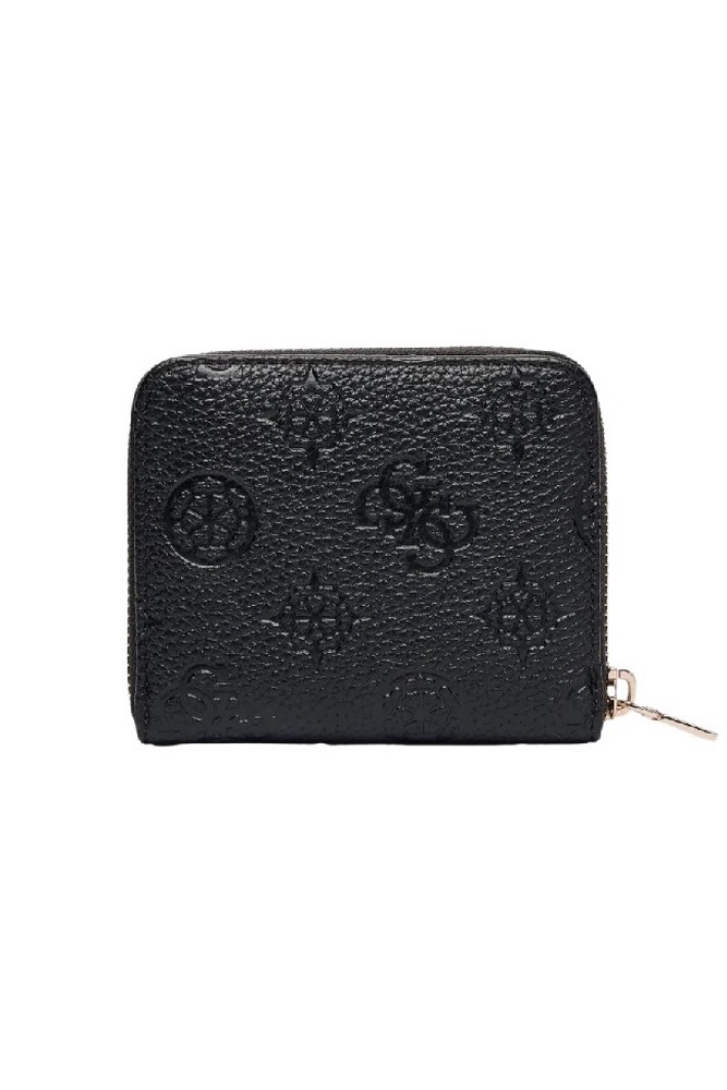 GUESS CRESIDIA II SLG SML ZIP AROUND ΠΟΡΤΟΦΟΛΙ ΓΥΝΑΙΚΕΙΟ BLACK