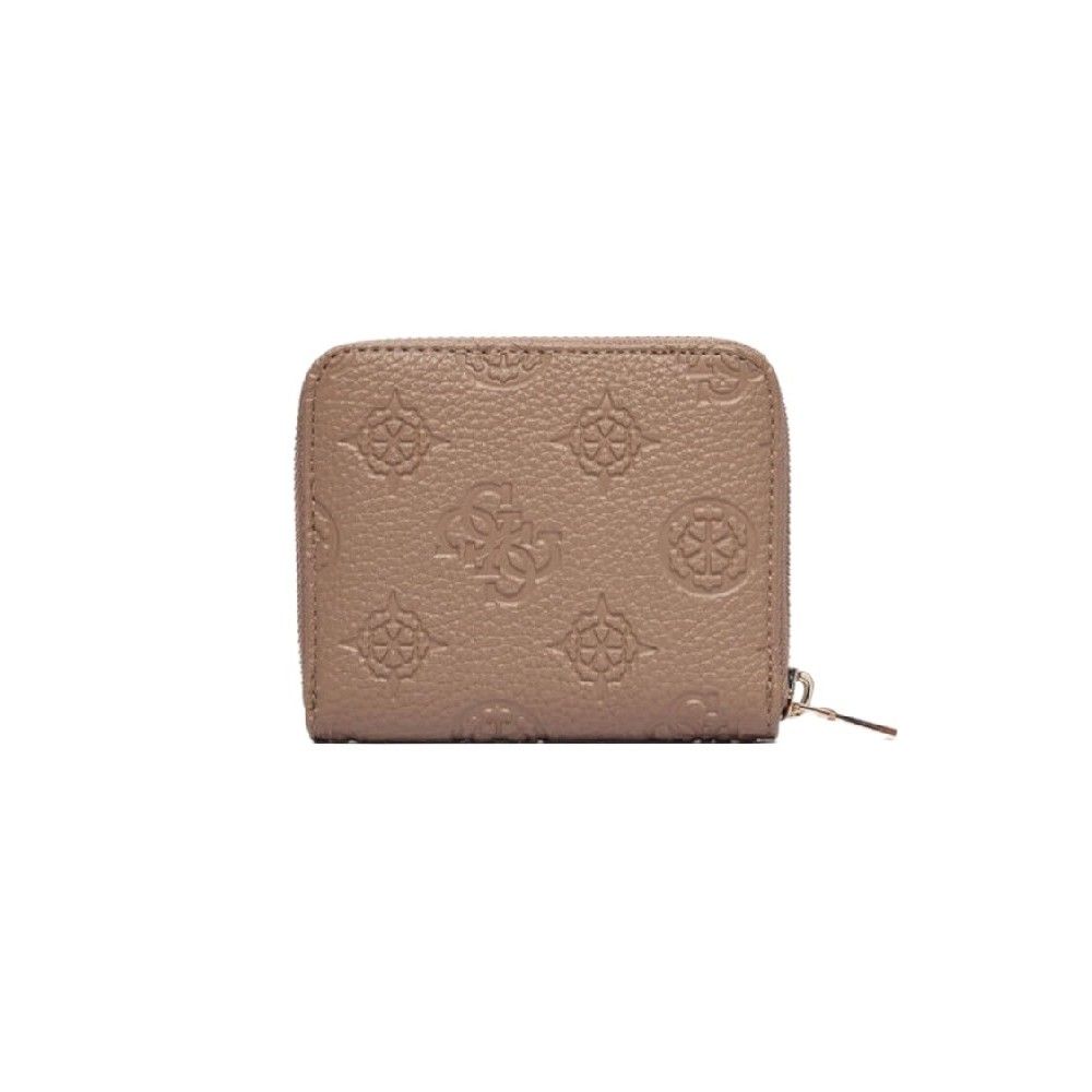 GUESS CRESIDIA II SLG SML ZIP AROUND ΠΟΡΤΟΦΟΛΙ ΓΥΝΑΙΚΕΙΟ TAUPE