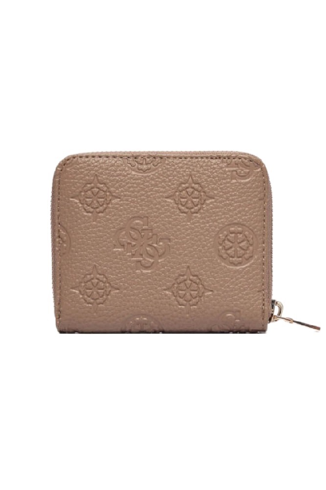 GUESS CRESIDIA II SLG SML ZIP AROUND ΠΟΡΤΟΦΟΛΙ ΓΥΝΑΙΚΕΙΟ TAUPE