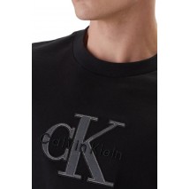 CALVIN KLEIN JEANS 16S ELEVATED MONOLOGO T-SHIRT ΜΠΛΟΥΖΑ ΑΝΔΡΙΚΗ BLACK