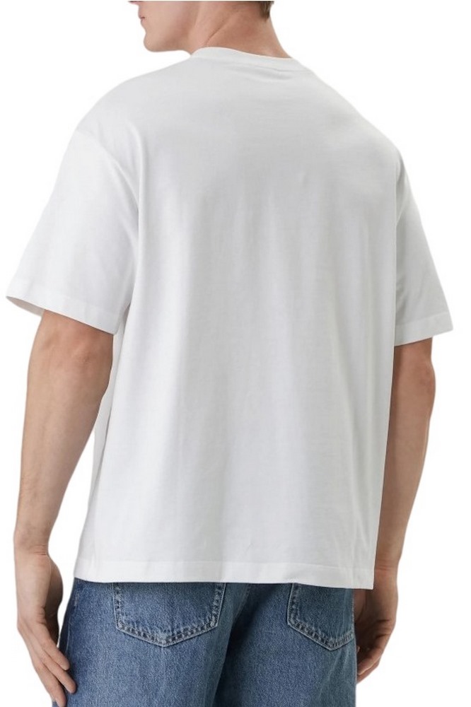 CALVIN KLEIN JEANS 16S ELEVATED MONOLOGO T-SHIRT ΜΠΛΟΥΖΑ ΑΝΔΡΙΚΗ BRIGHT WHITE