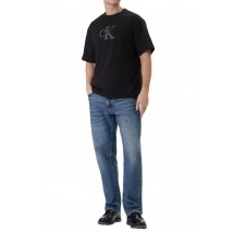 CALVIN KLEIN JEANS 16S ELEVATED MONOLOGO T-SHIRT ΜΠΛΟΥΖΑ ΑΝΔΡΙΚΗ BLACK