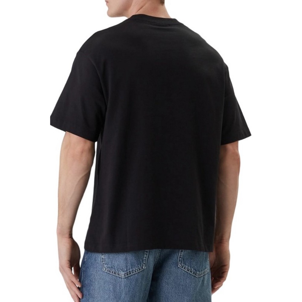 CALVIN KLEIN JEANS 16S ELEVATED MONOLOGO T-SHIRT ΜΠΛΟΥΖΑ ΑΝΔΡΙΚΗ BLACK