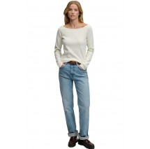 SUPERDRY BARDOT OFF SHOULDER ΤΟΠ ΜΠΛΟΥΖΑ ΓΥΝΑΙΚΕΙΑ OFF WHITE