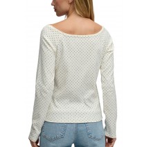 SUPERDRY BARDOT OFF SHOULDER ΤΟΠ ΜΠΛΟΥΖΑ ΓΥΝΑΙΚΕΙΑ OFF WHITE