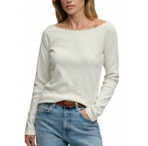SUPERDRY BARDOT OFF SHOULDER ΤΟΠ ΜΠΛΟΥΖΑ ΓΥΝΑΙΚΕΙΑ OFF WHITE