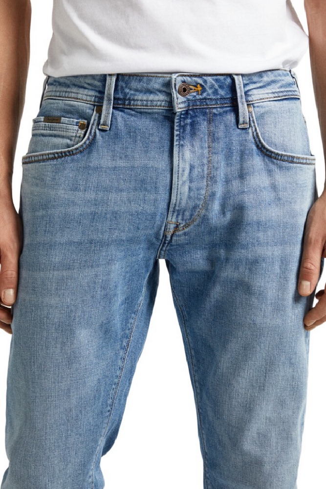 PEPE JEANS LONDON TAPERED JEANS ΠΑΝΤΕΛΟΝΙ ΑΝΔΡΙΚΟ BLUΕ DENIM