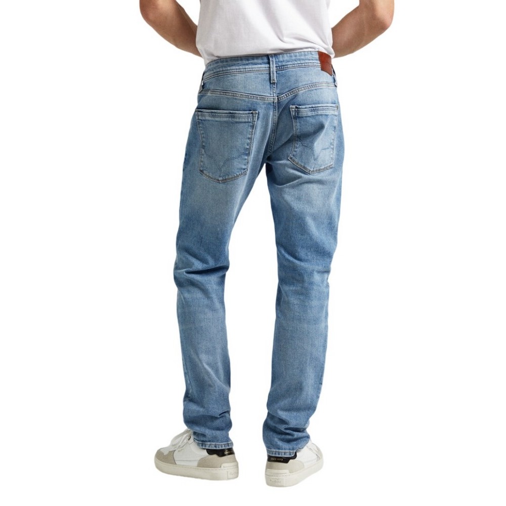 PEPE JEANS LONDON TAPERED JEANS ΠΑΝΤΕΛΟΝΙ ΑΝΔΡΙΚΟ BLUΕ DENIM