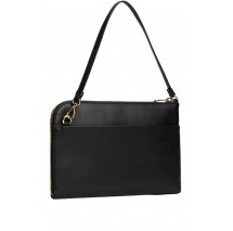 TOMMY HILFIGER ICON WRISTLET POUCH ΤΣΑΝΤΑ ΓΥΝΑΙΚΕΙΑ BLACK